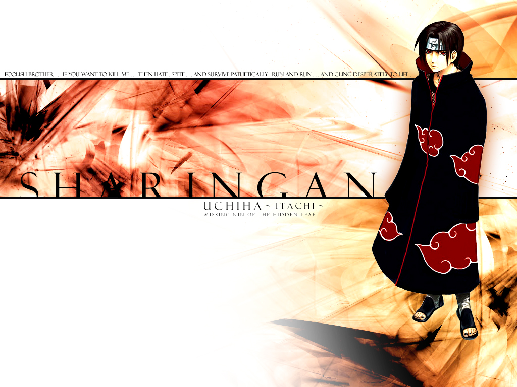 Fond d'cran de mangas. Itachi