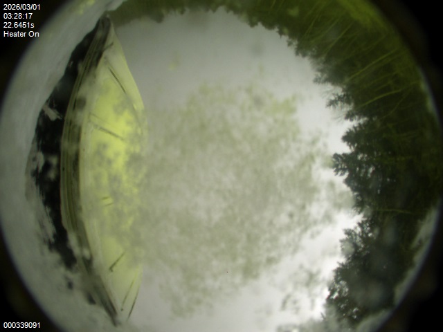 A current image from our all sky camera.