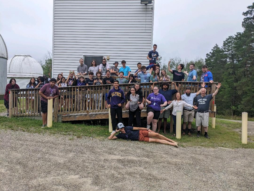 Group photo of participants from the summer of 2024.